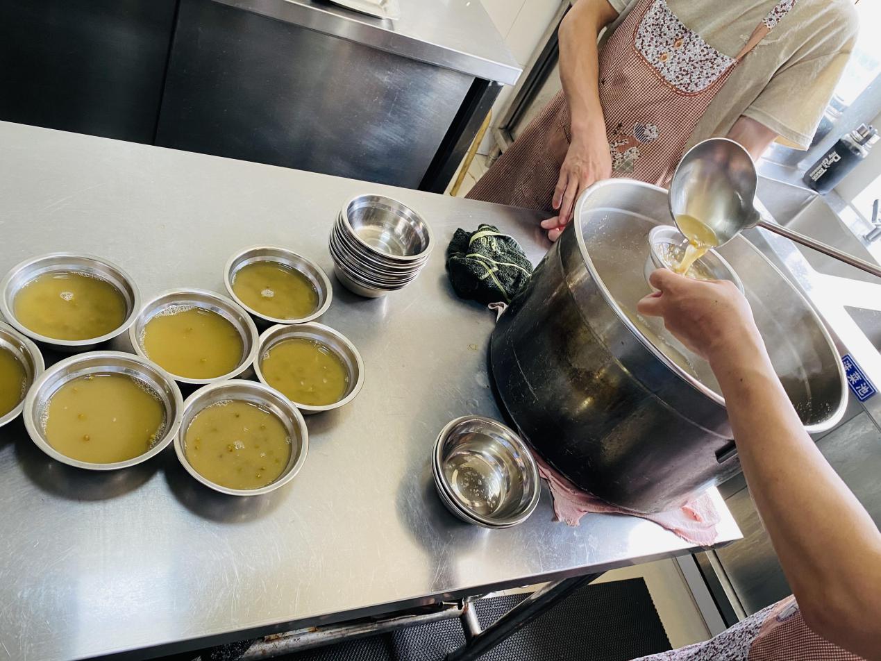 消暑綠豆湯，夏季送清涼